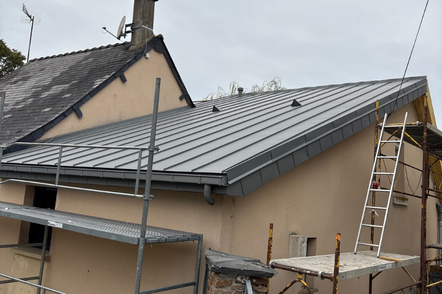 Couverture zinc quartz